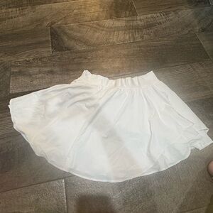 Lululemon Athletica White Mini Skirt
